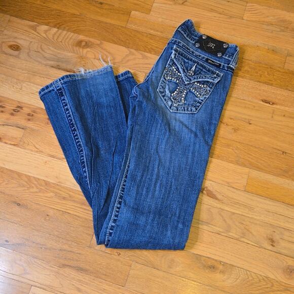 Miss Me Denim - Miss Me Boot JP046x Embellished Jeans size 25
